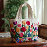 Klassieke gewatteerde draagtas