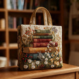 Gewatteerde handgemaakte tote bag