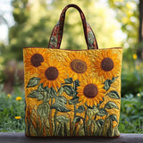 Sac matelassé classique Sunflower Fields