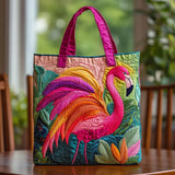Flamingo Shimmer Gewatteerde Tas