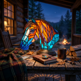 Lampe cheval élégante