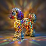 Lampe cristal flamme