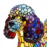 Lampe cristal flamme