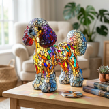 Lampe cristal flamme