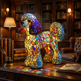 Lampe cristal flamme