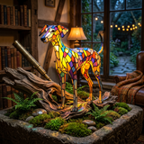 Glass Soldier Lamp