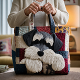Edele Schnauzer handgemaakte tas